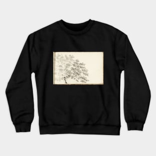 A Tree, with a Line of Trees Beyond, 1789 Crewneck Sweatshirt